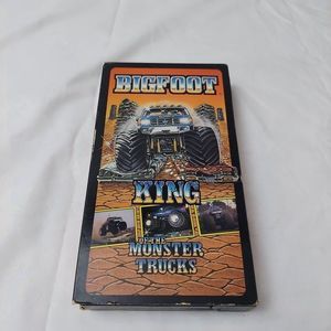 Bigfoot King Of The Monster Trucks VHS 1988 - Bigfoot 4x4 Vintage
